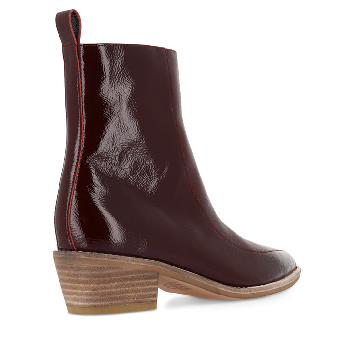 DENTAN - BURGUNDY BURGUNDY PATENT LEATHER