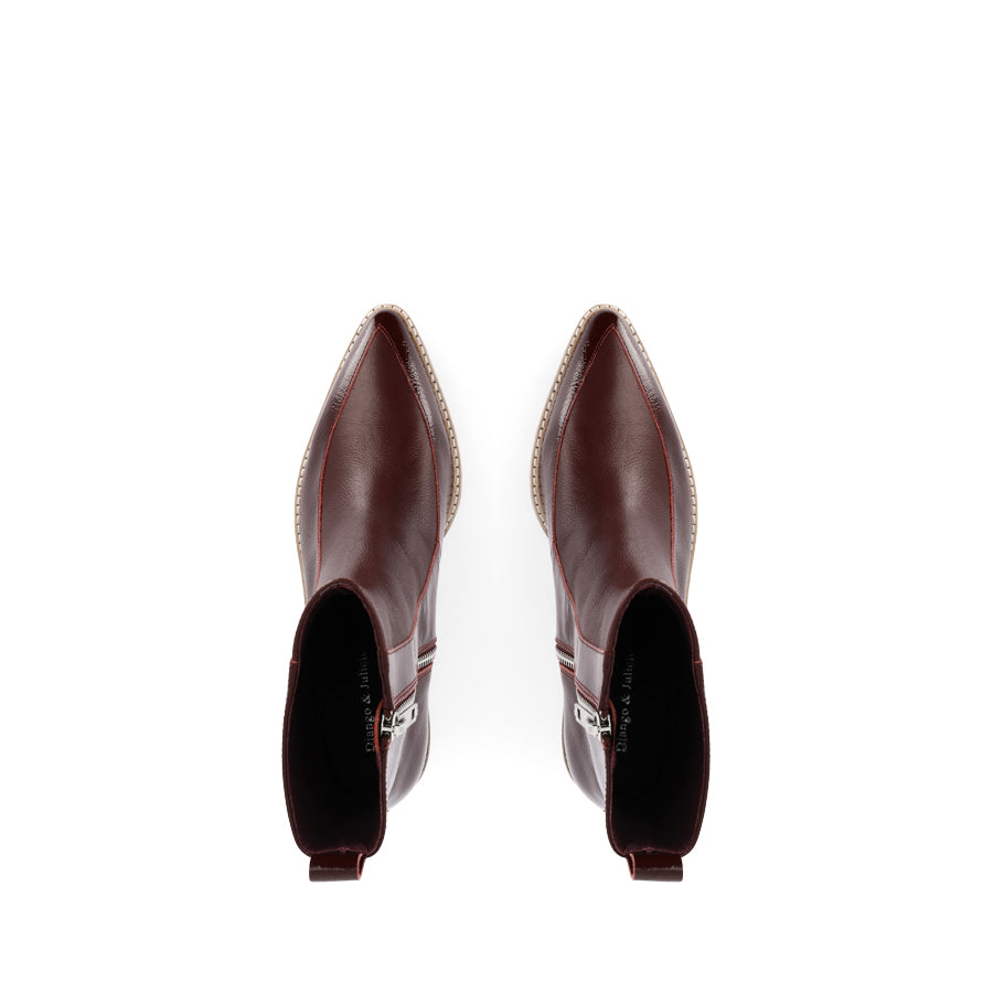 DENTAN - BURGUNDY BURGUNDY PATENT LEATHER