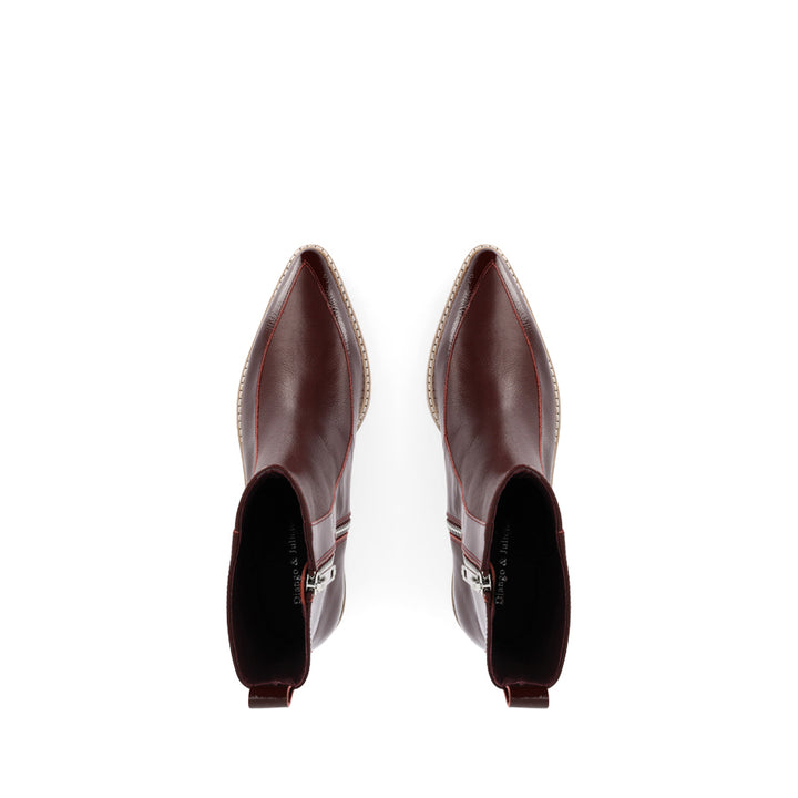 DENTAN - BURGUNDY BURGUNDY PATENT LEATHER