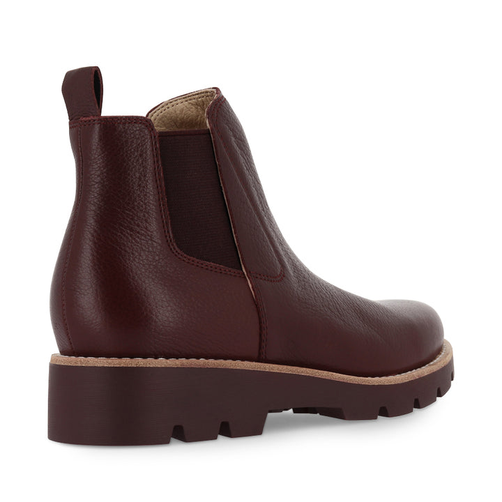 DERA - BURGUNDY LEATHER