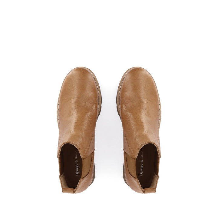 DERA - DARK TAN LEATHER