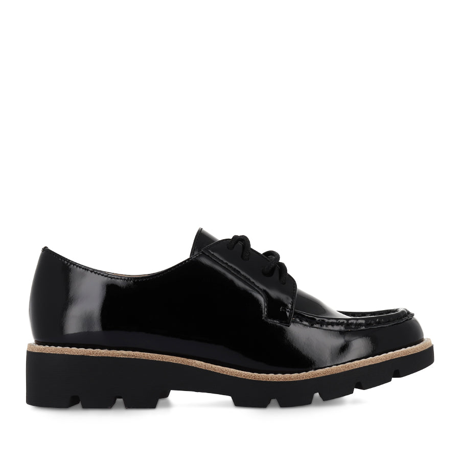 Dizzit Kuwait DIZZIT - BLACK PATENT LEATHER – Evans Shoes