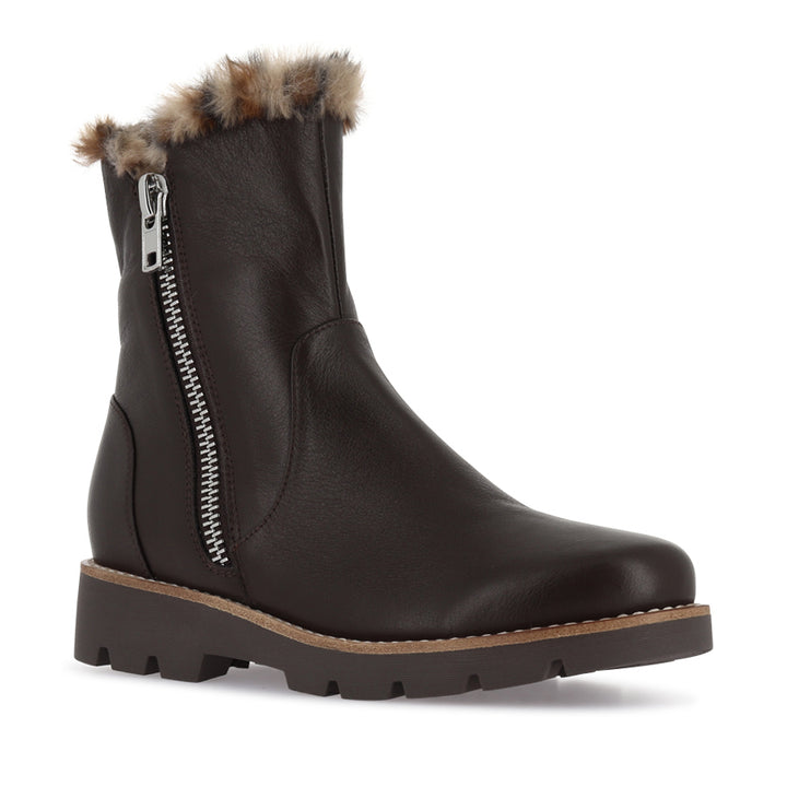 DLINGA - CHOCOLATE LEATHER