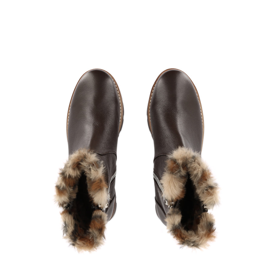 DLINGA - CHOCOLATE LEATHER