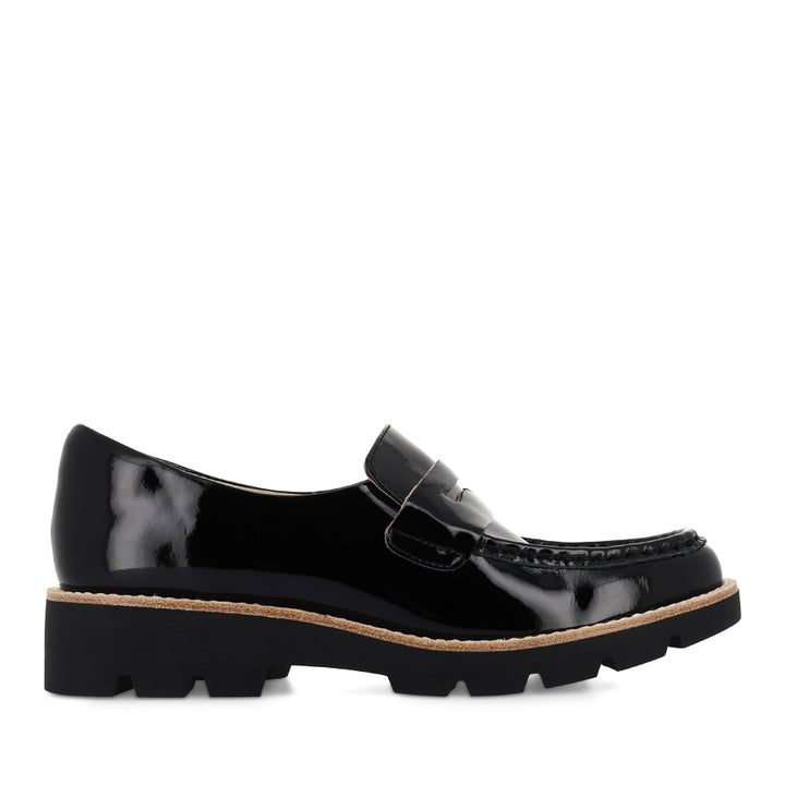 DORTE - BLACK PATENT LEATHER