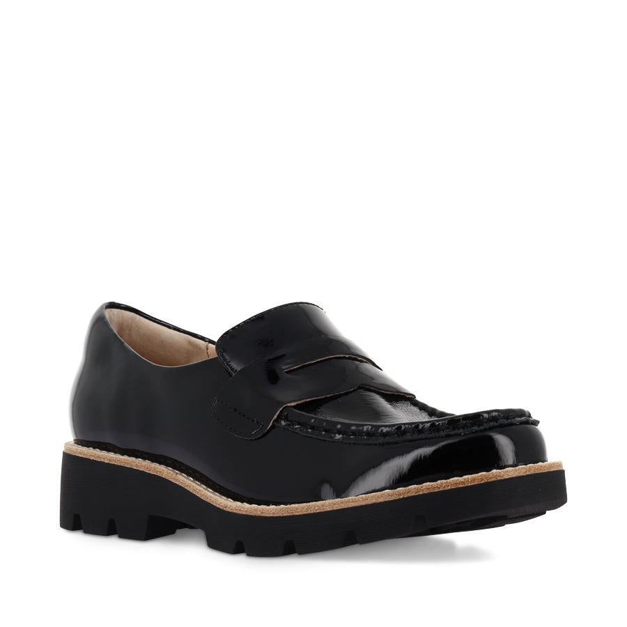 DORTE - BLACK PATENT LEATHER