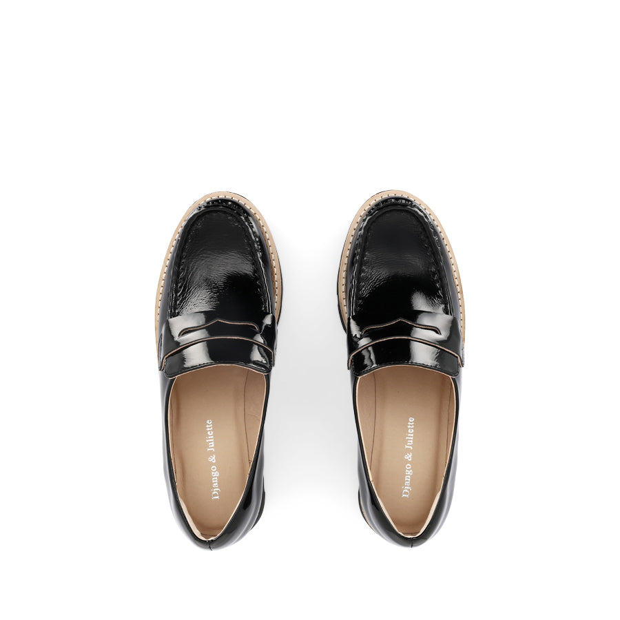 DORTE - BLACK PATENT LEATHER