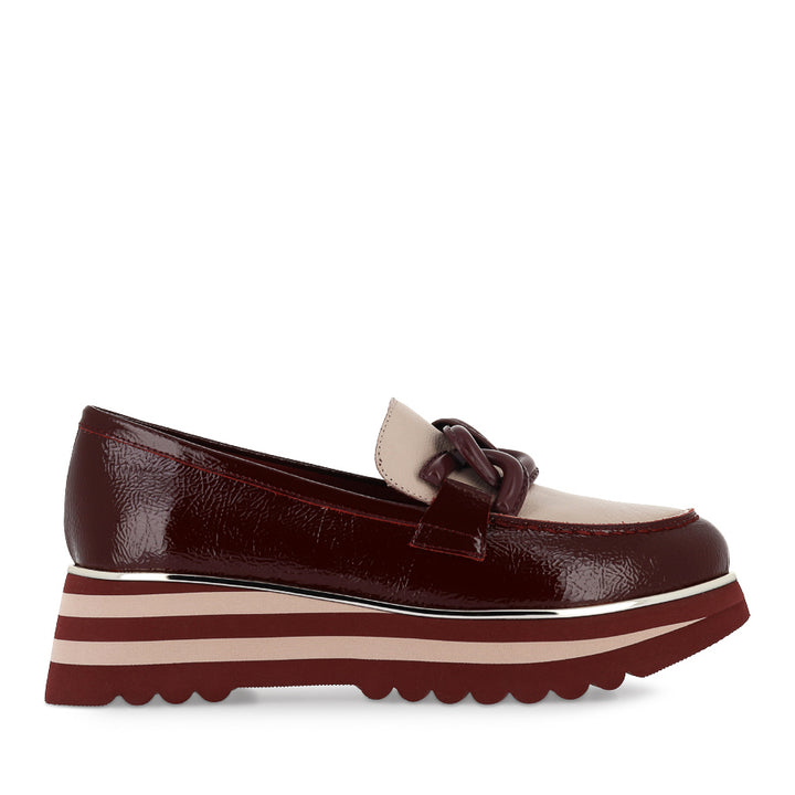 EAILA - WINE NUDE PATENT LEATHER