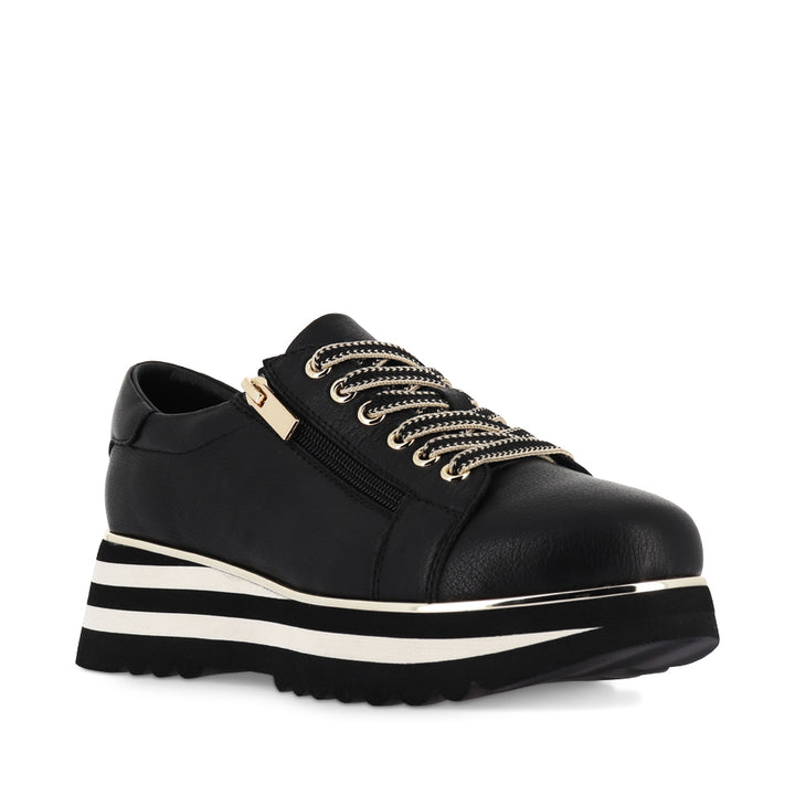 EAMMES - BLACK LEATHER