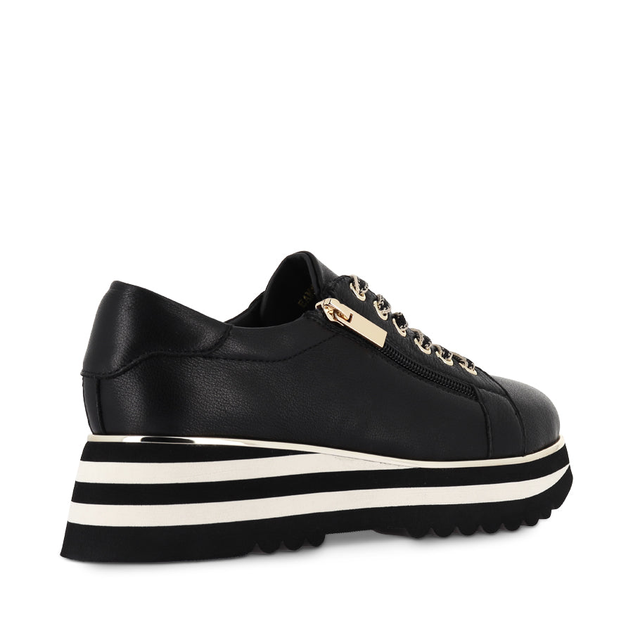 EAMMES - BLACK LEATHER