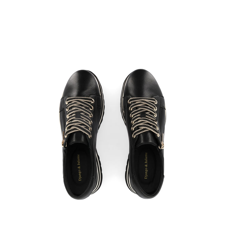 EAMMES - BLACK LEATHER
