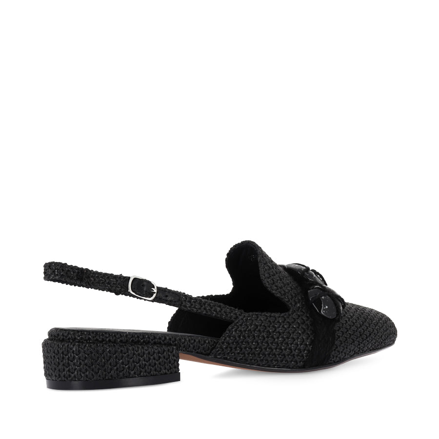 EBONEY - BLACK RAFFIA
