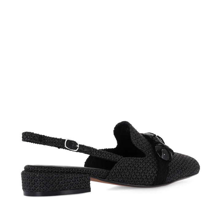 EBONEY - BLACK RAFFIA