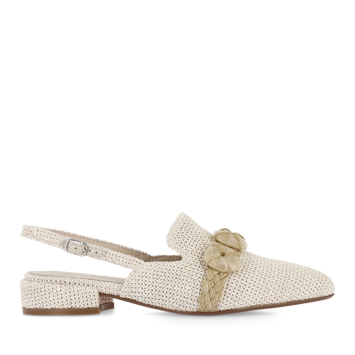 EBONEY - IVORY RAFFIA
