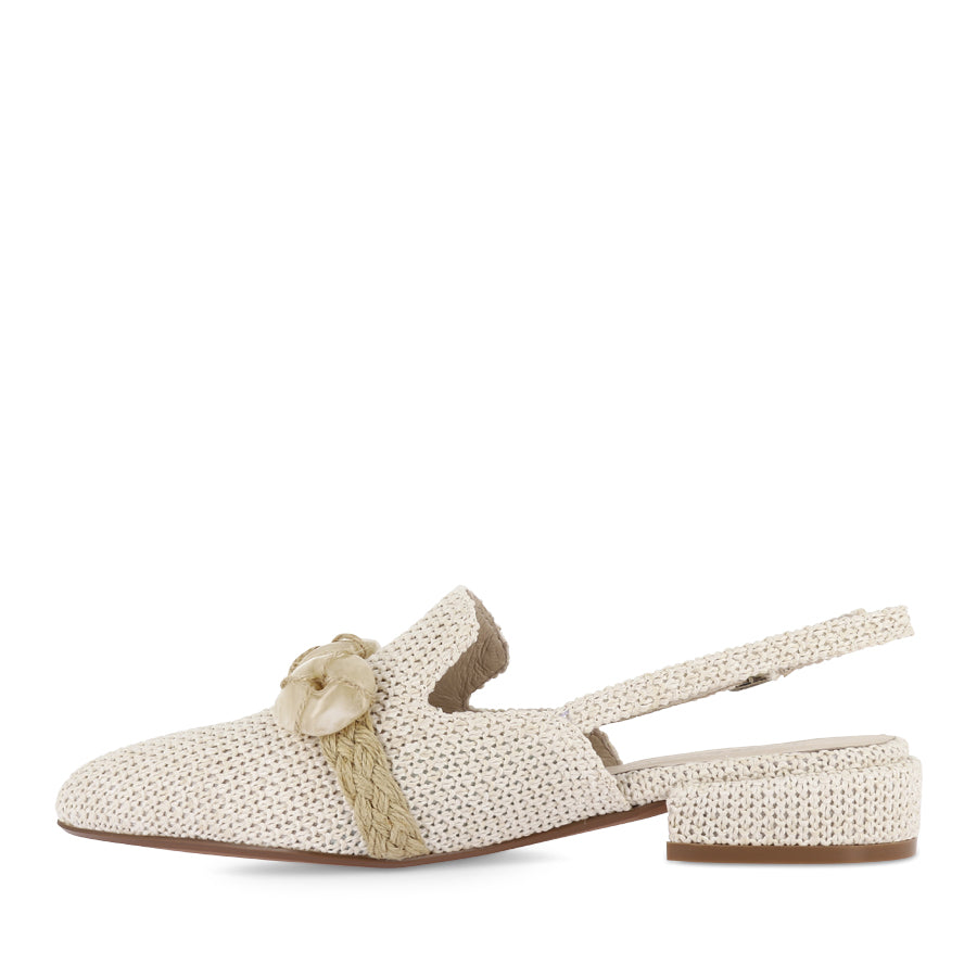 EBONEY - IVORY RAFFIA