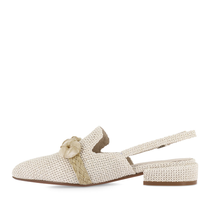 EBONEY - IVORY RAFFIA