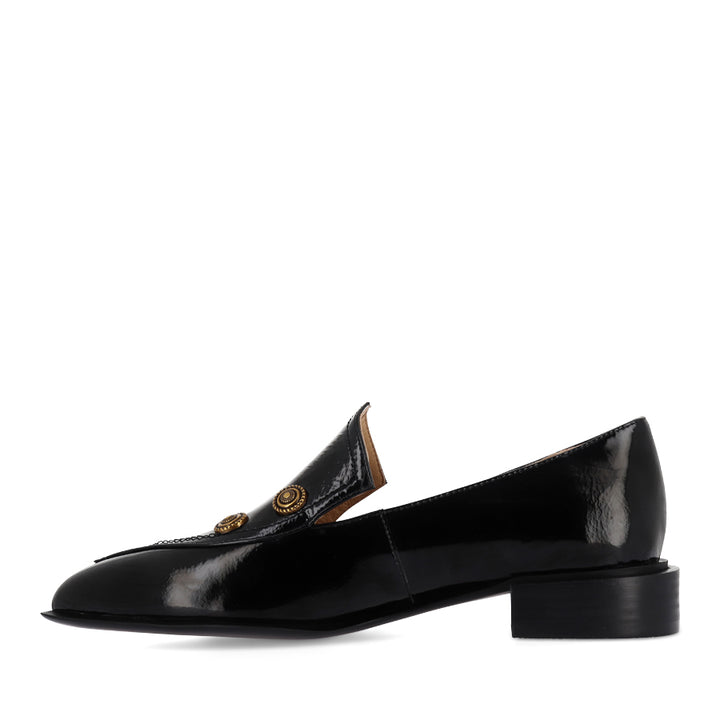 EMBLAS - BLACK PATENT LEATHER