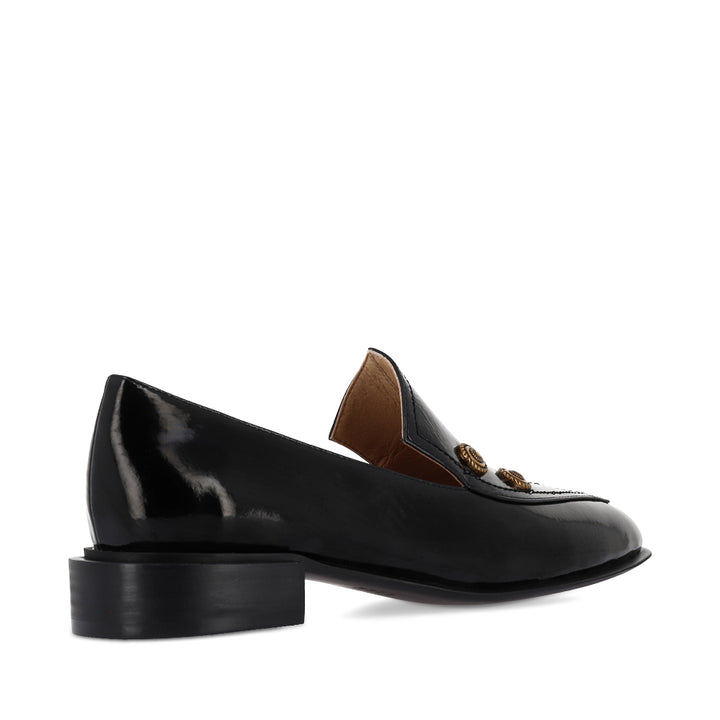 EMBLAS - BLACK PATENT LEATHER