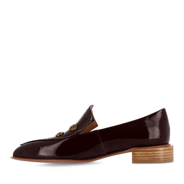 EMBLAS - BURGUNDY PATENT LEATHER