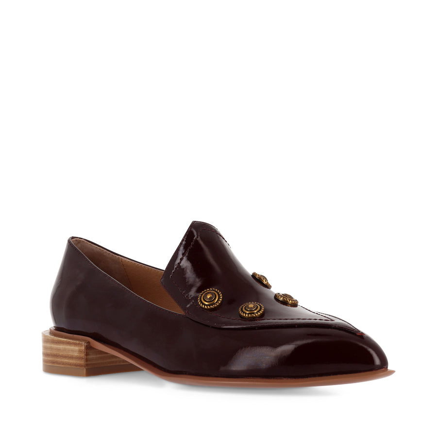 EMBLAS - BURGUNDY PATENT LEATHER