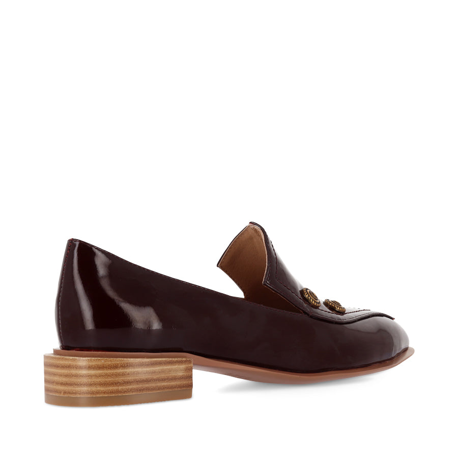 EMBLAS - BURGUNDY PATENT LEATHER