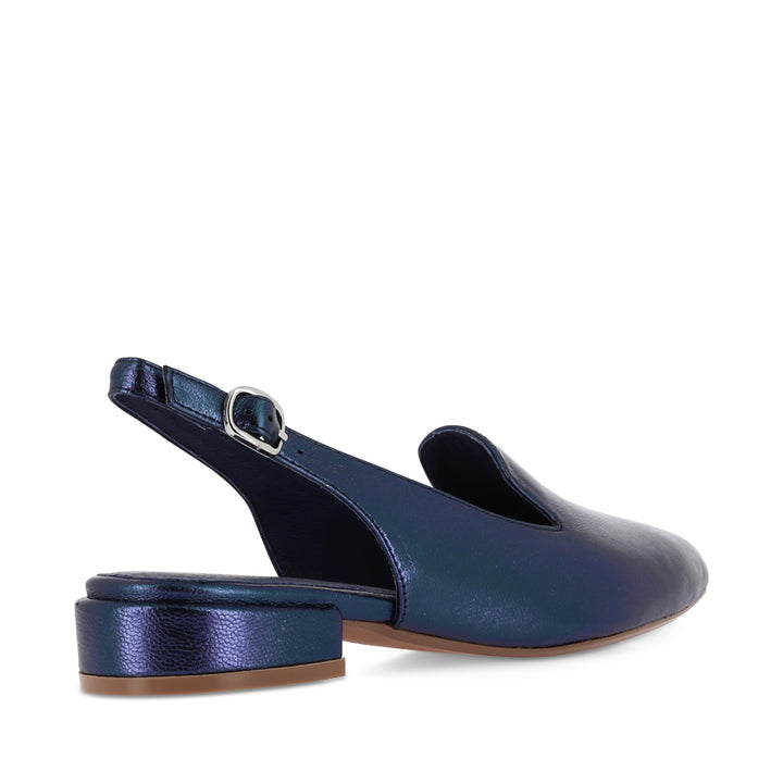EROLS - BLUE METALLIC LEATHER