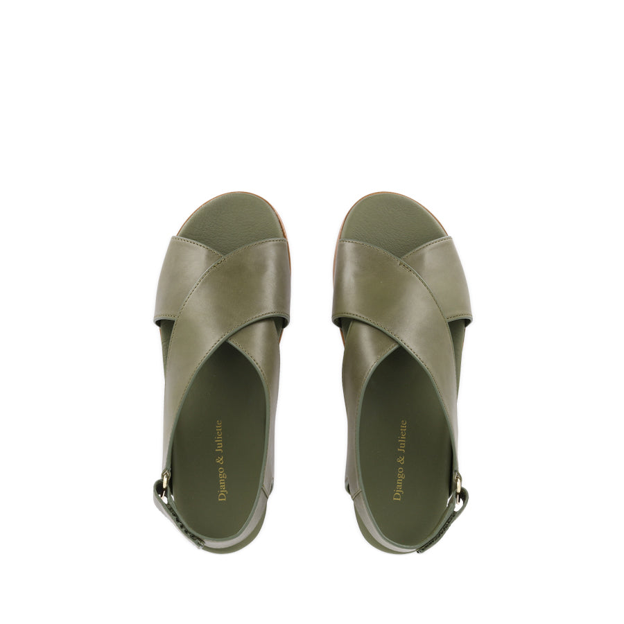 FRAGIL - OLIVE LEATHER