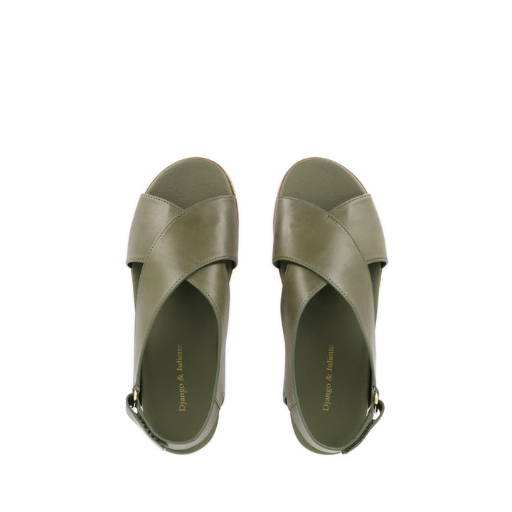 FRAGIL - OLIVE LEATHER