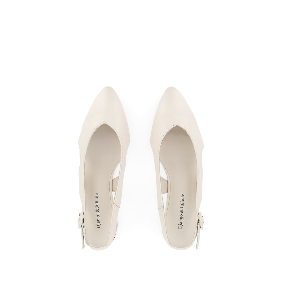 FRANKIEL - IVORY LEATHER