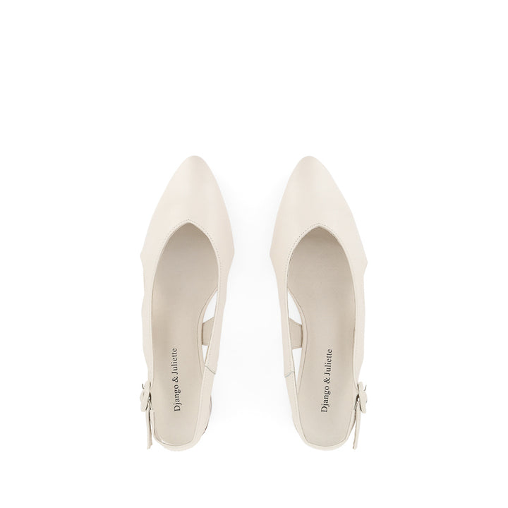 FRANKIEL - IVORY LEATHER