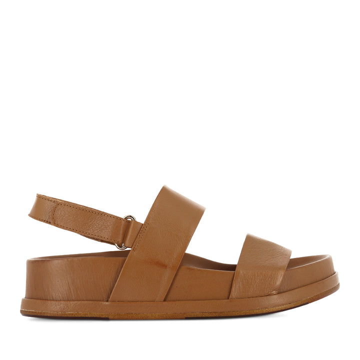 GABISSE - DARK TAN LEATHER