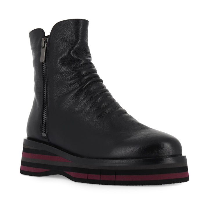 GANNI - BLACK LEATHER