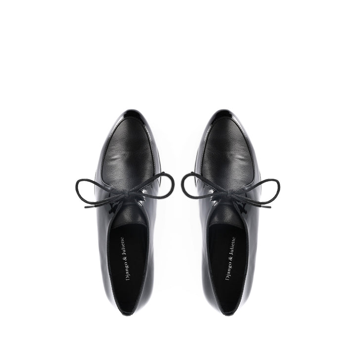 GEORGY - BLACK BLACK PATENT LEATHER