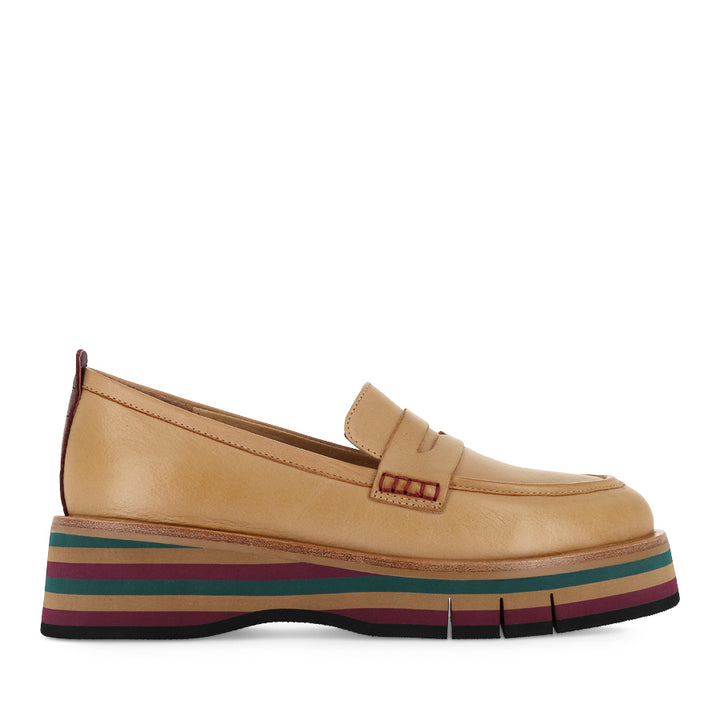 GLAMMS - COGNAC BURGUNDY LEATHER