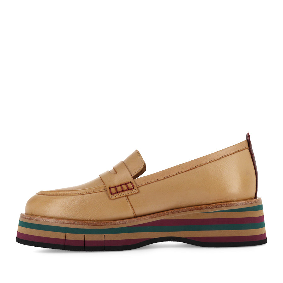 GLAMMS - COGNAC BURGUNDY LEATHER