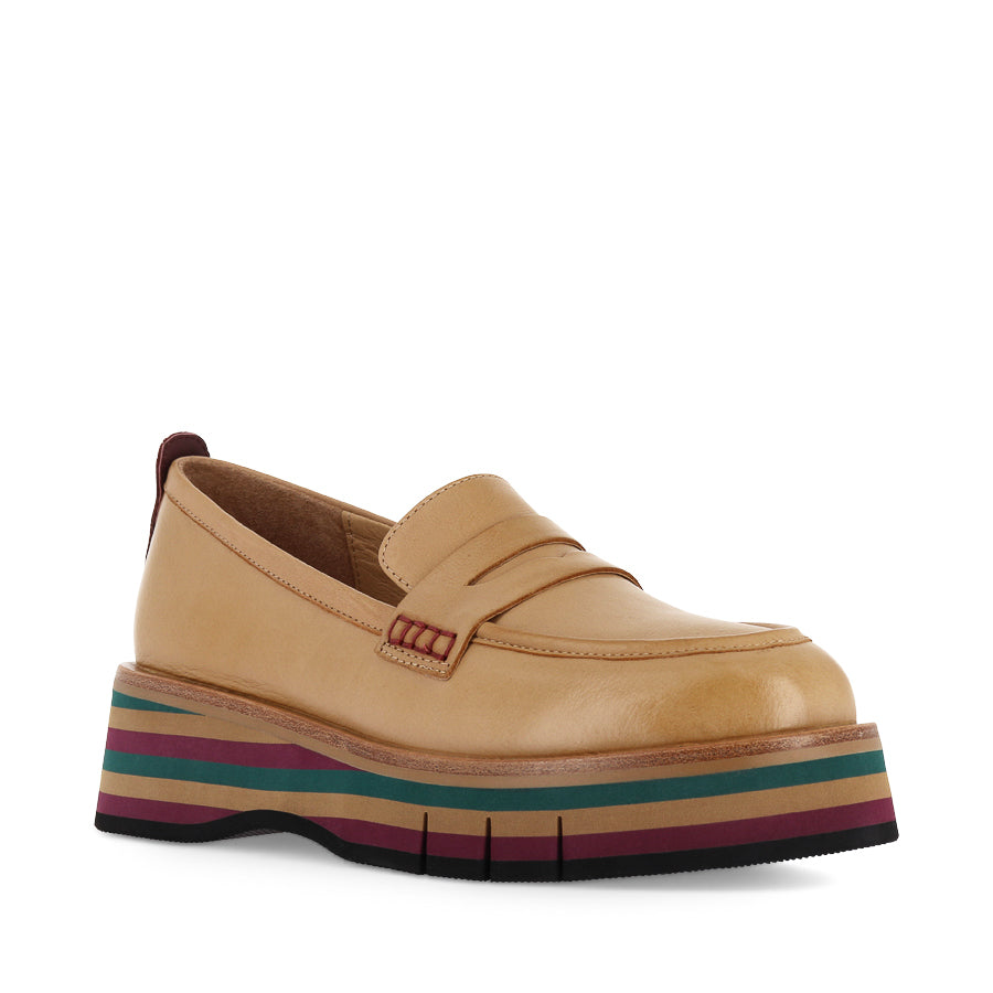 GLAMMS - COGNAC BURGUNDY LEATHER
