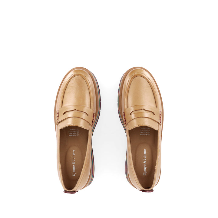 GLAMMS - COGNAC BURGUNDY LEATHER