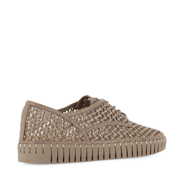 HAMBURGER - COCO RAFIA LEATHER