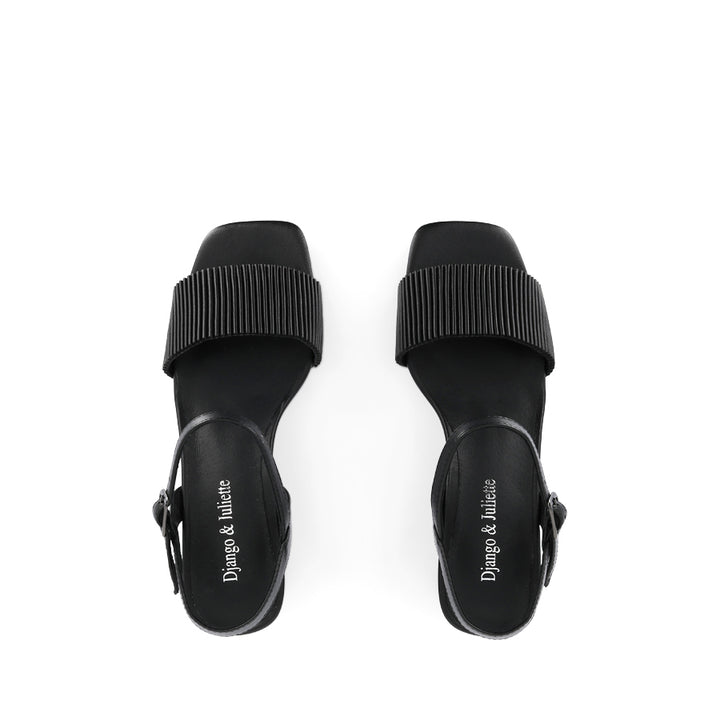HANITA - BLACK LEATHER
