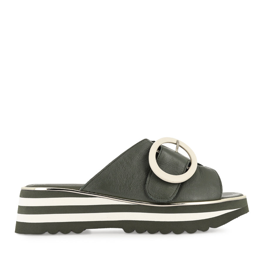 HANSILA - OLIVE MILK LEATHER