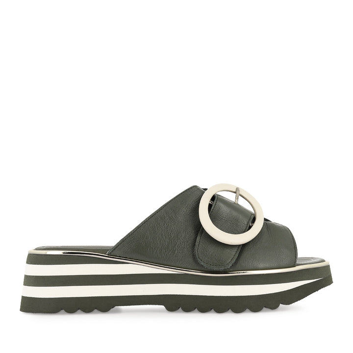HANSILA - OLIVE MILK LEATHER