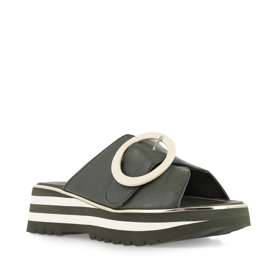 HANSILA - OLIVE MILK LEATHER