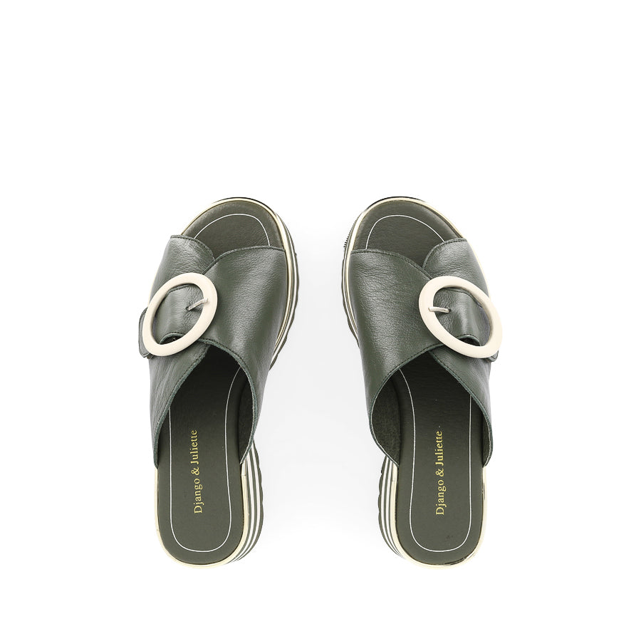 HANSILA - OLIVE MILK LEATHER