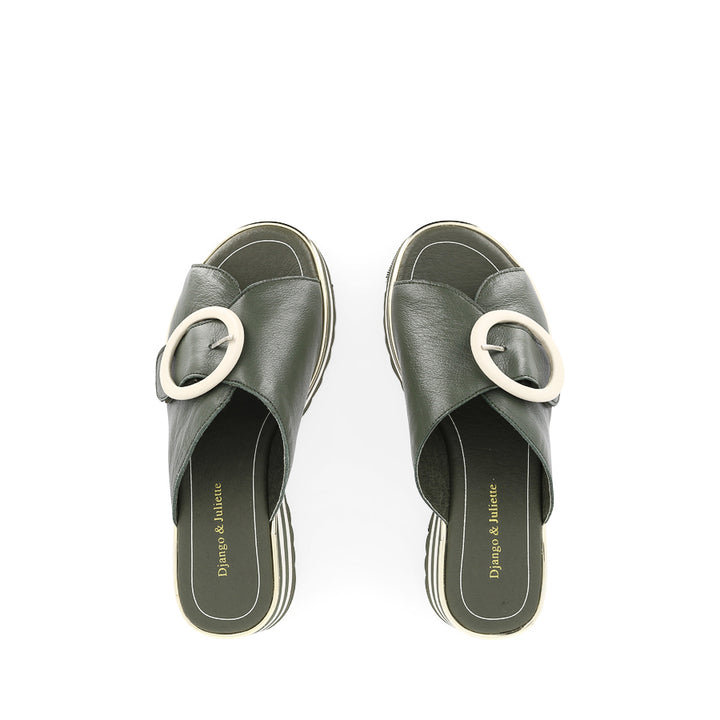 HANSILA - OLIVE MILK LEATHER