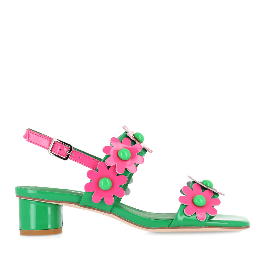 HATSYL - EMERALD PINK PATENT LEATHER