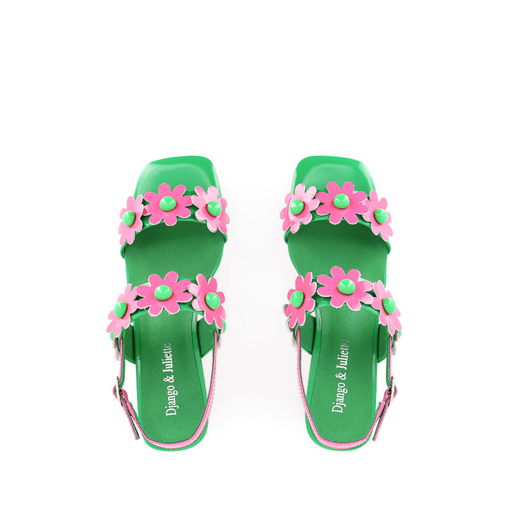 HATSYL - EMERALD PINK PATENT LEATHER