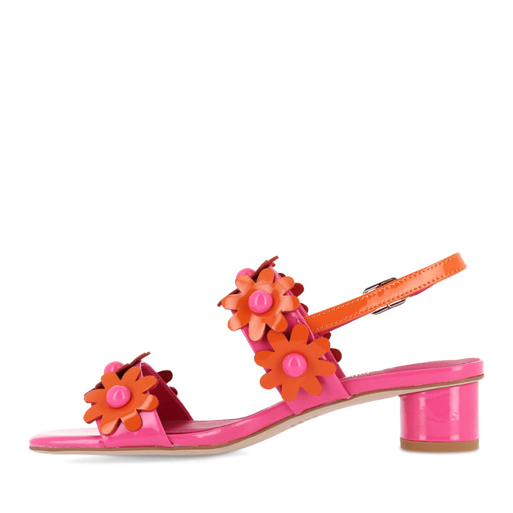 HATSYL - PINK ORANGE PATENT LEATHER