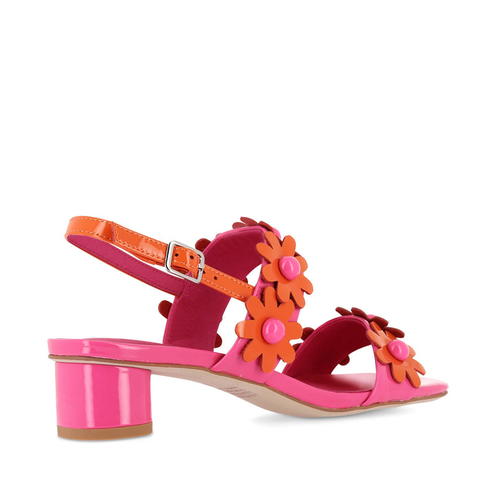 HATSYL - PINK ORANGE PATENT LEATHER