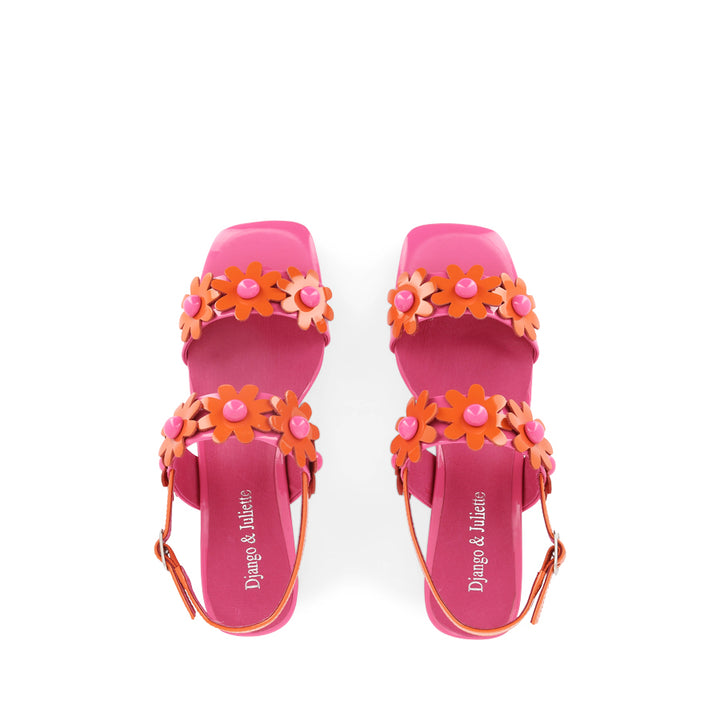 HATSYL - PINK ORANGE PATENT LEATHER