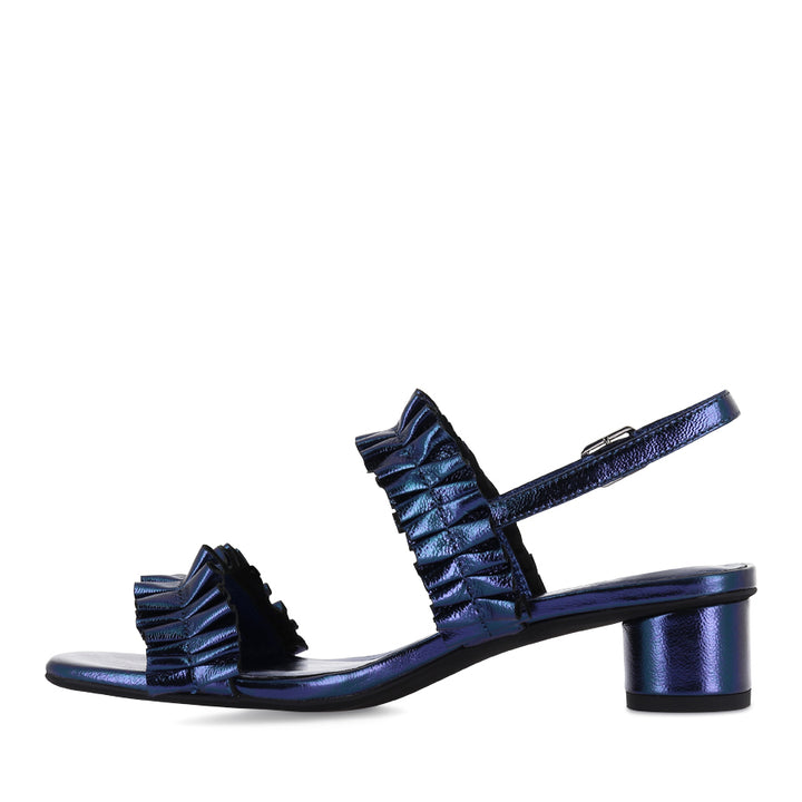 HAVIVA - BLUE METALLIC LEATHER